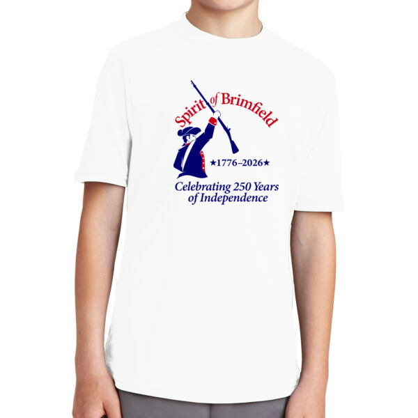 Brimfield 250 - Youth Performance Blend Tee Thumbnail